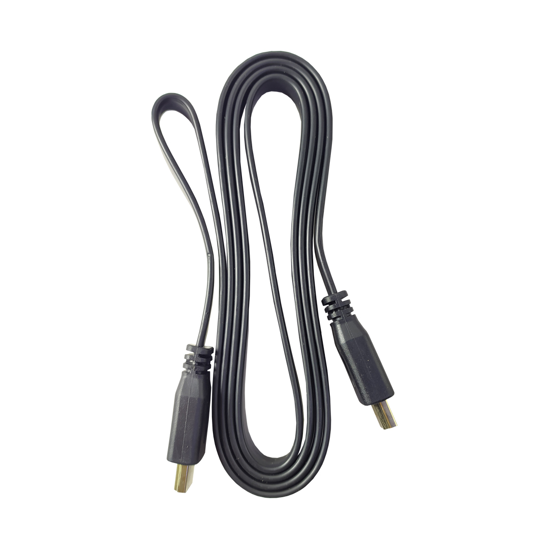 (753) Cable hdmi plano 1.5 metros full hd 1080p 3d ps3 4k bluray 1.4v