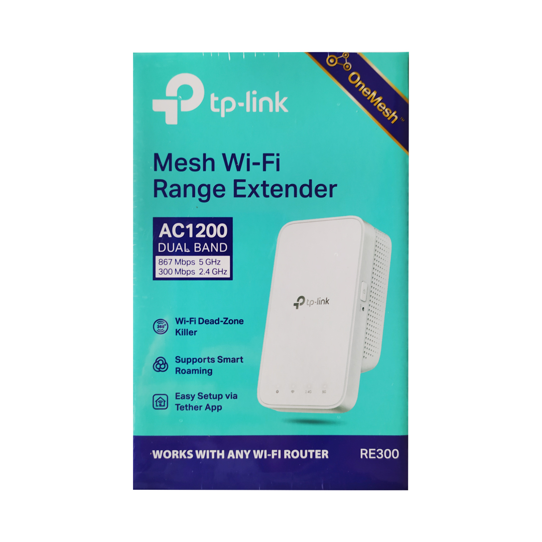(876) Extensor de rango tplink  dual band  RE300 AC1200
