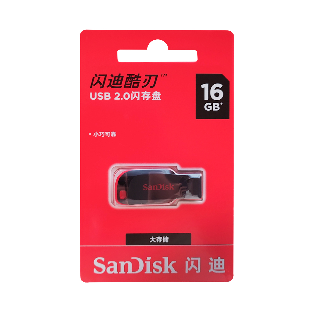 (914) Pendrive 16GB Sandisk