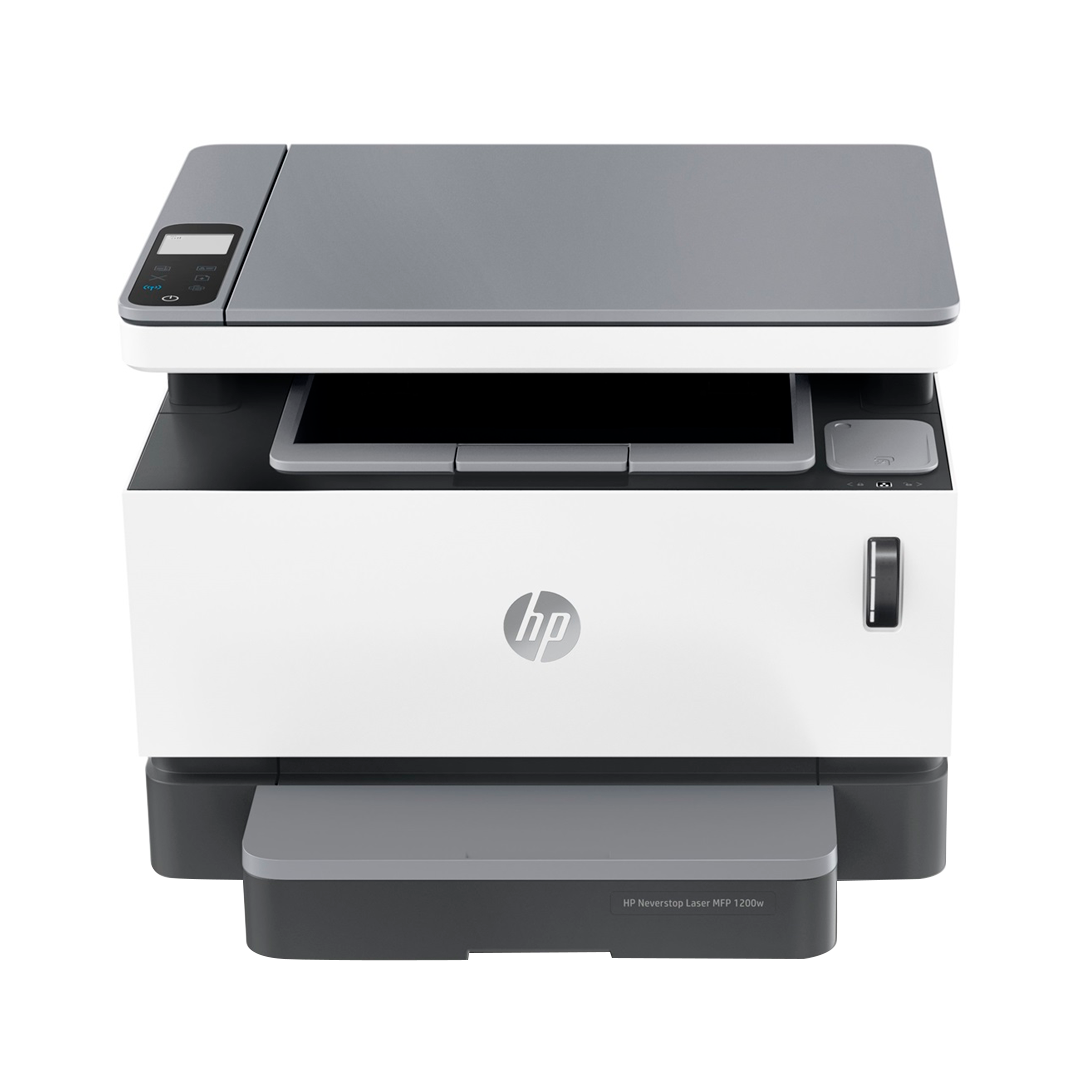 (1286) Impresora Multifuncional hp Neverstop con sistema de tanque de toner