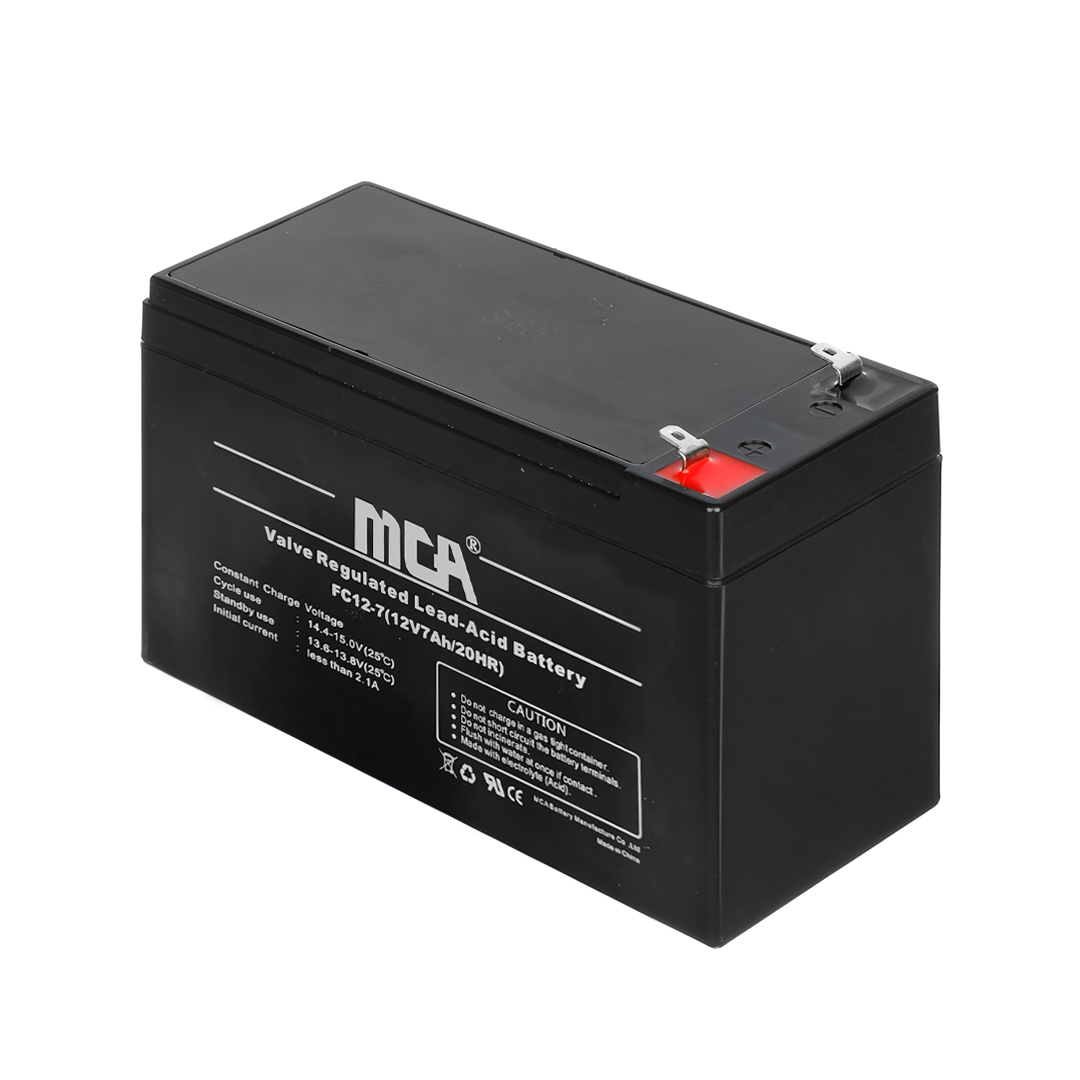 (841) Bateria 12V 7 AMP MCA
