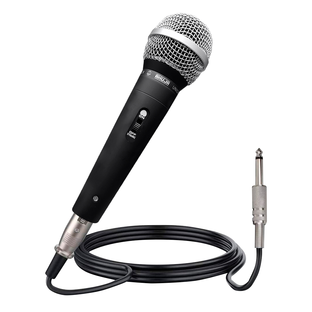 (1395) Microfono profesional alambrico de mano cordioid aud-100xlr con cable 3mts