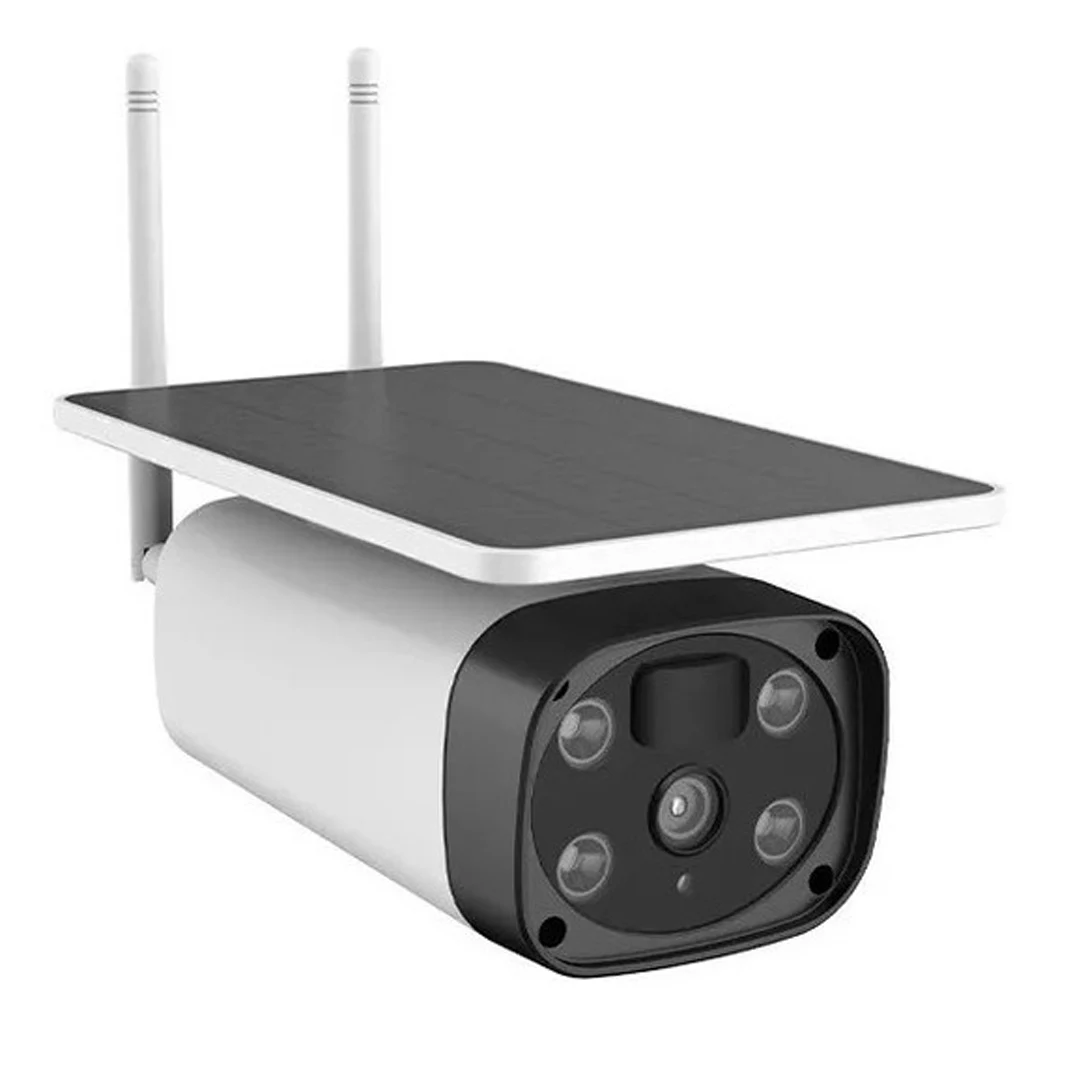 (886) Camara bullet wifi panel solar  Wyave wsc-1