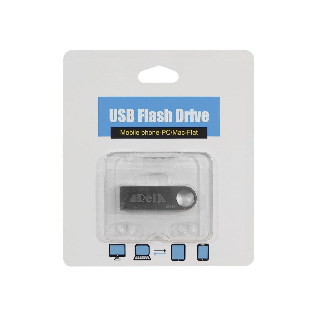 (1560) Pendrive 4g metalica marca reik