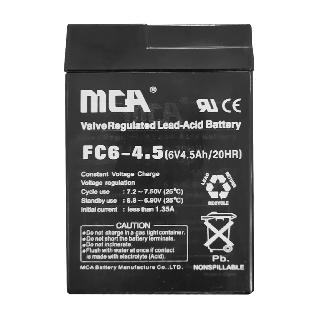(1263) Bateria MCA 6V 4.5 A