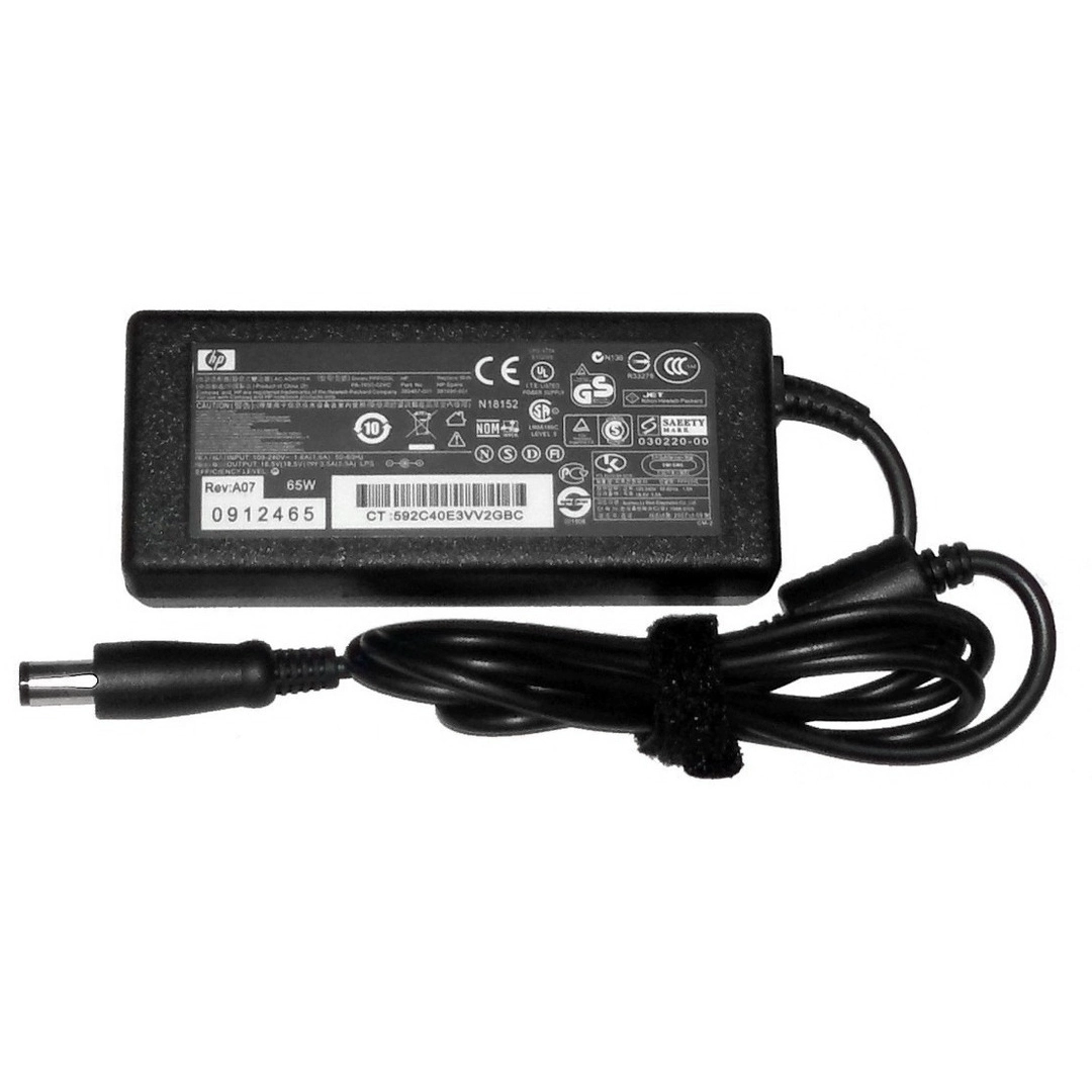 (647) Cargador de laptop hp 19v 4.74a 7.4x5.0mm con aguja