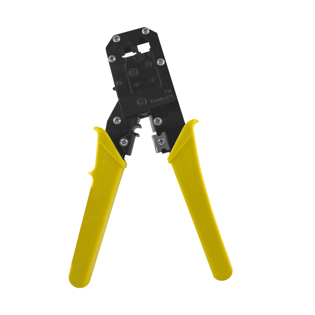 (1111) Crimpeadora ponchadora rj45 rj11 2 en 1 marca tenda alta calidad