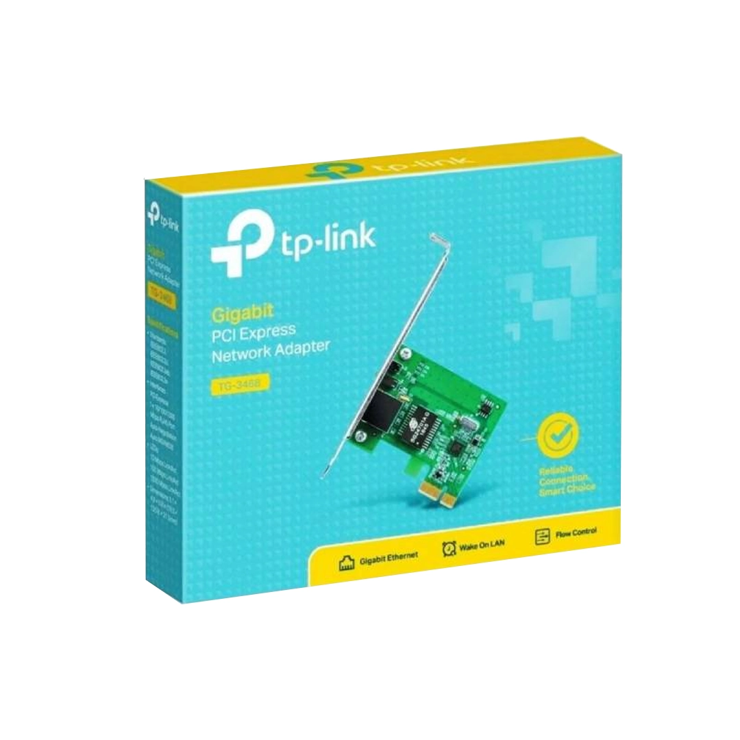 (1501) Tarjeta de red  Tp-link PCI Express Gigabit TG-3468