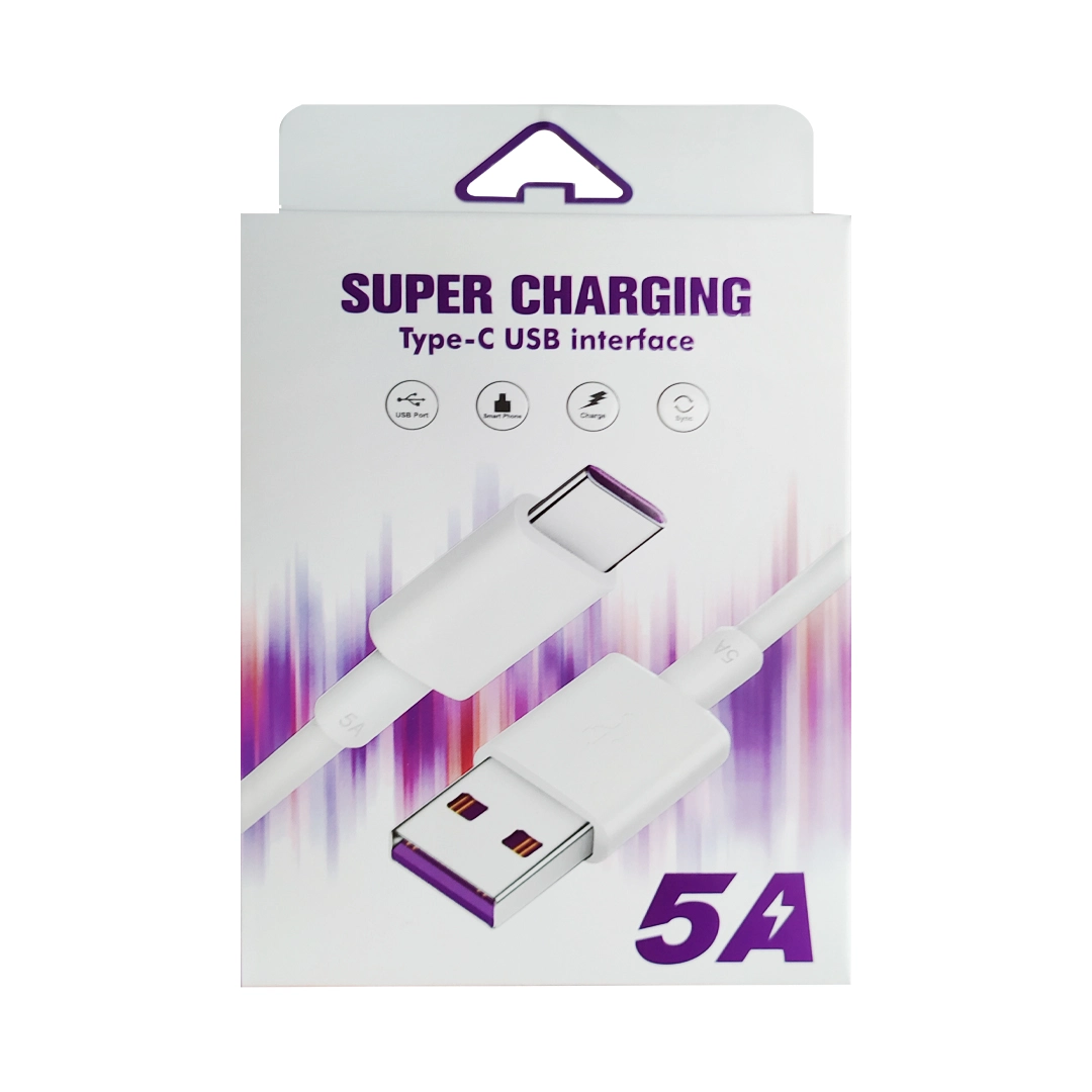 (1246) Cable usb a tipo c marca sc15 1mts 5a cargar rapido