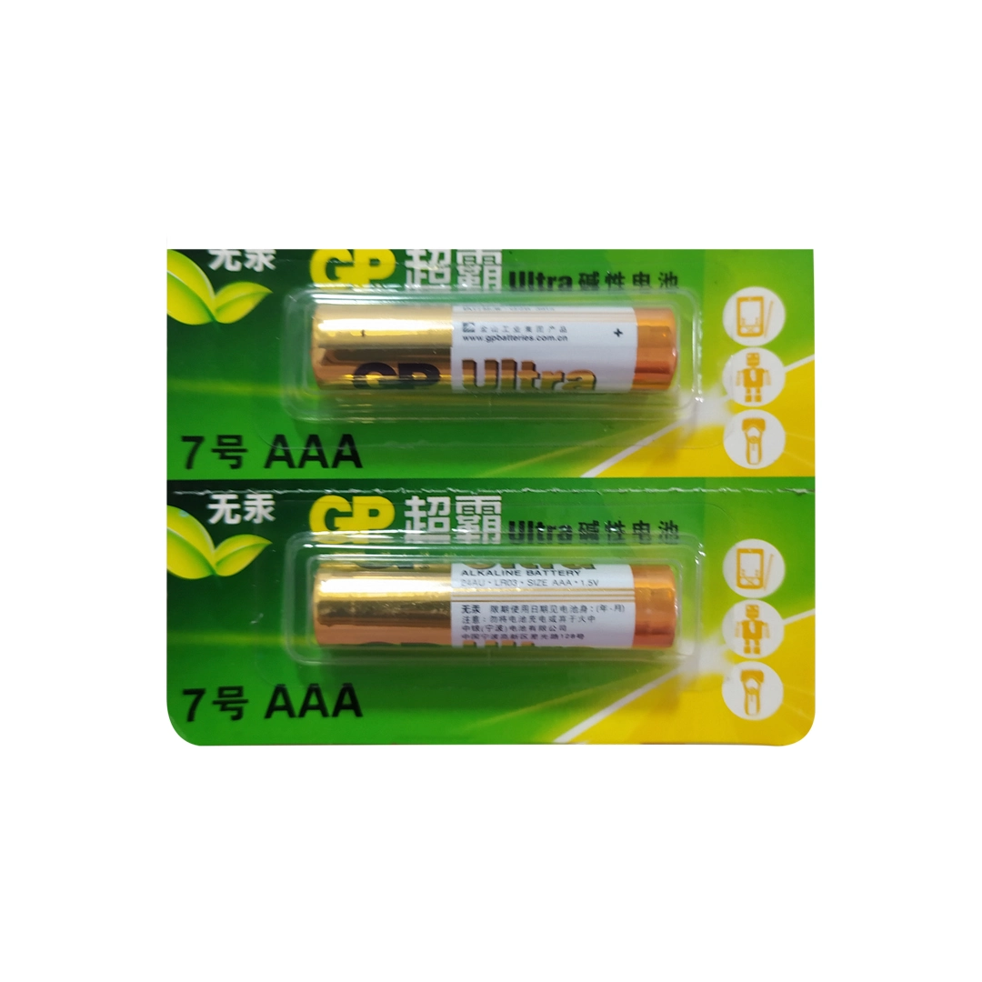 (1409) Pila bateria gp AAA  alcalina por par