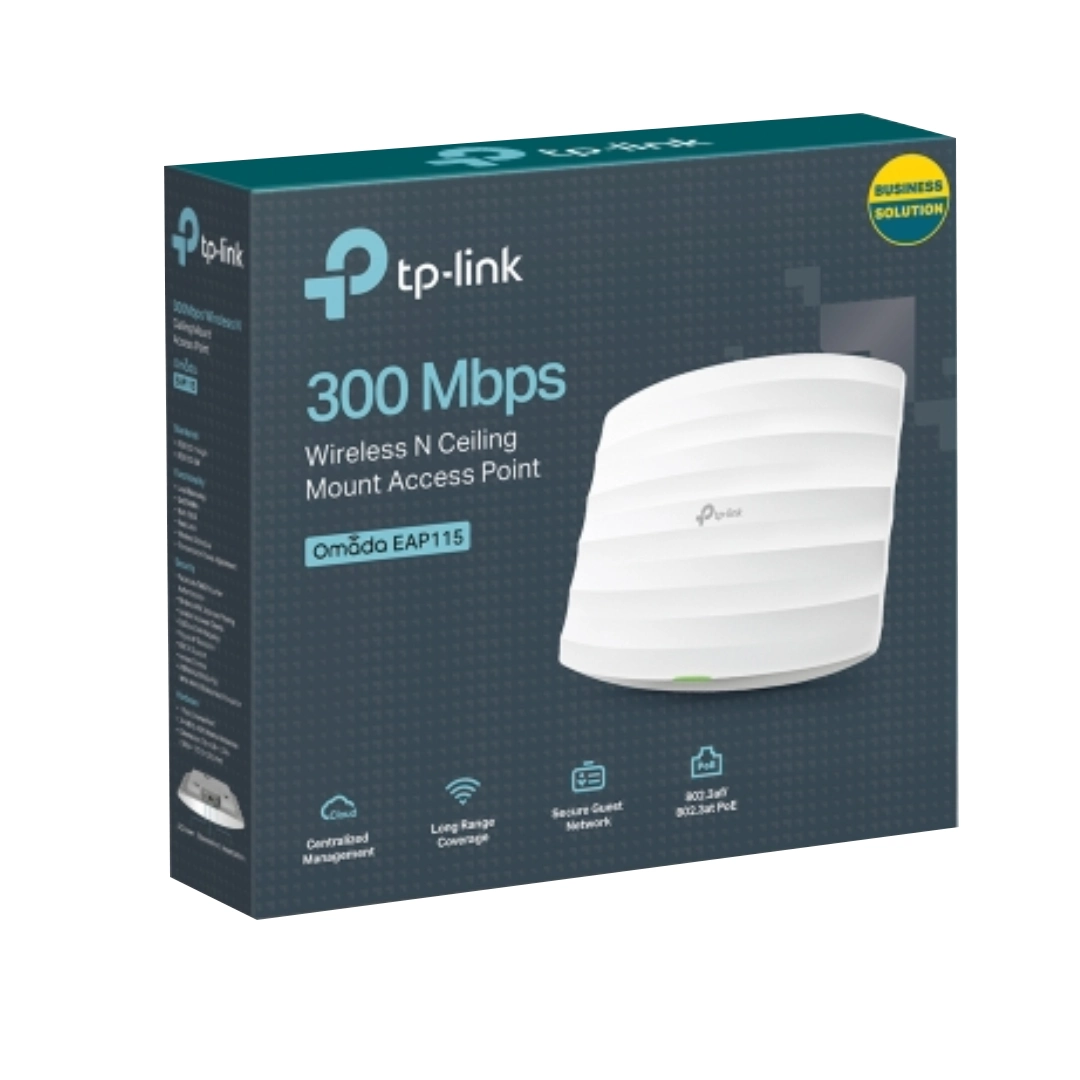 (1697) Punto de acceso de montaje en techo inalámbrico N de 300 Mbps Omada  Eap115