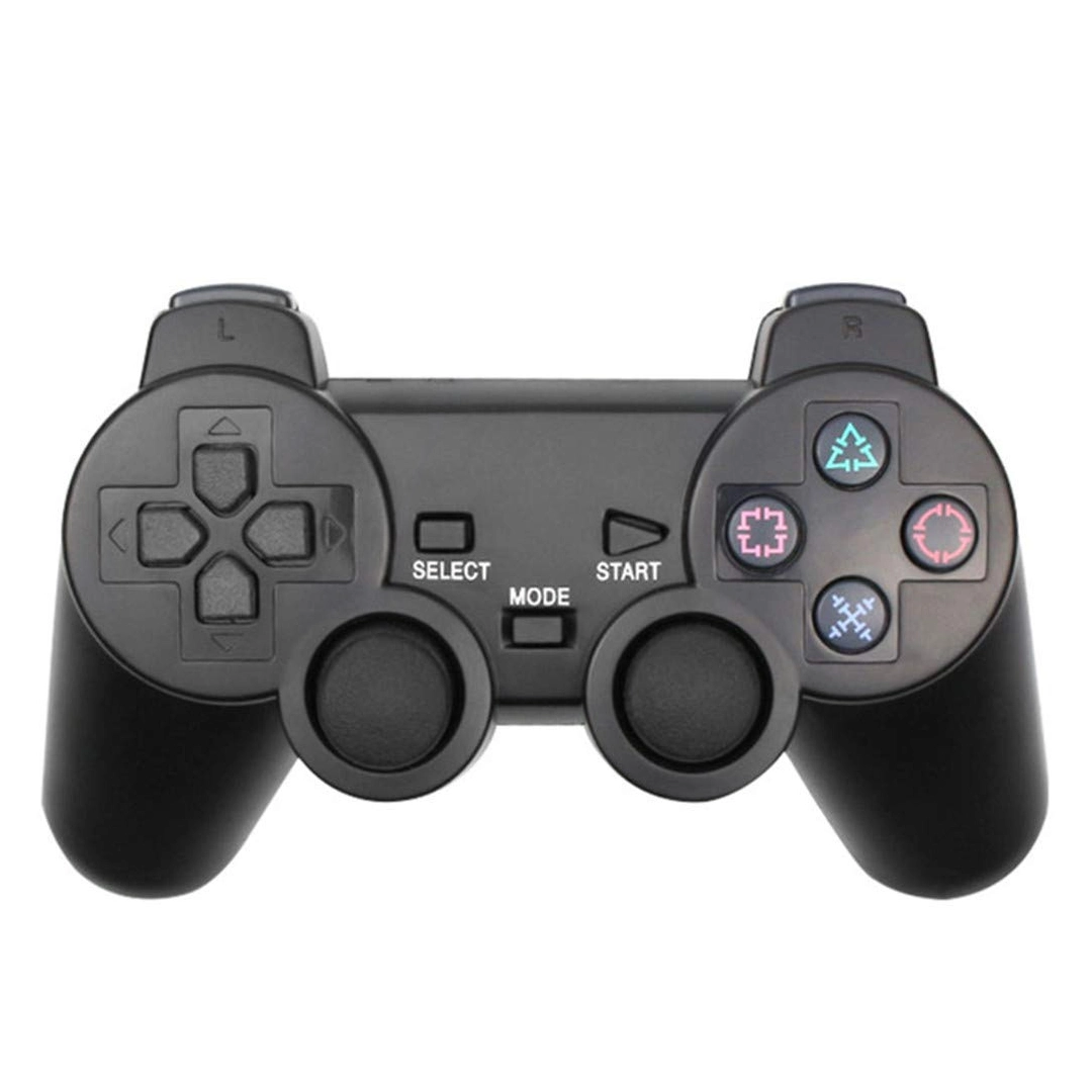 (1703) Control PS2 Color negro DualShock  wireless 2.4G