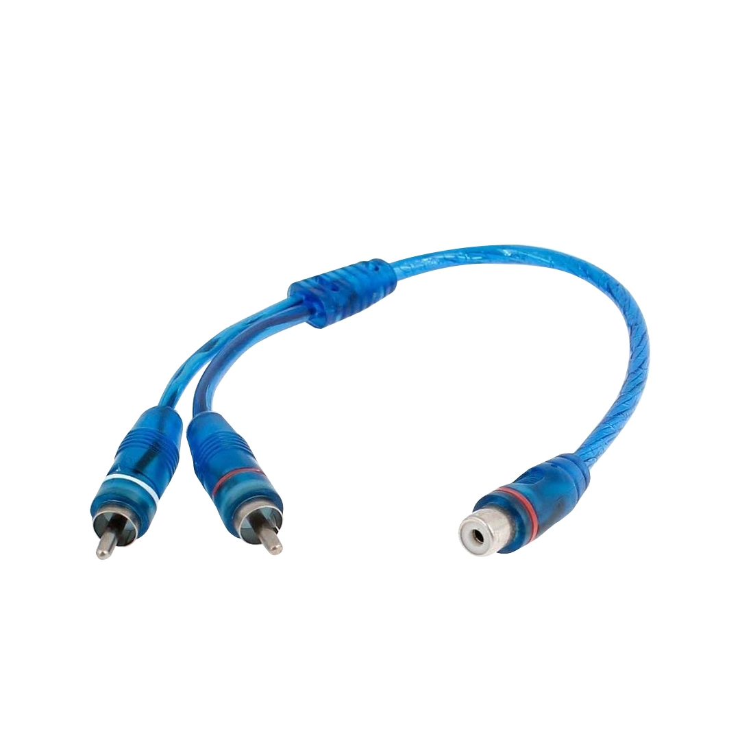 (1958) CABLE DE AUDIO Y 1 ENTRADA HEMBRA A 2 SALIDAS MACHO