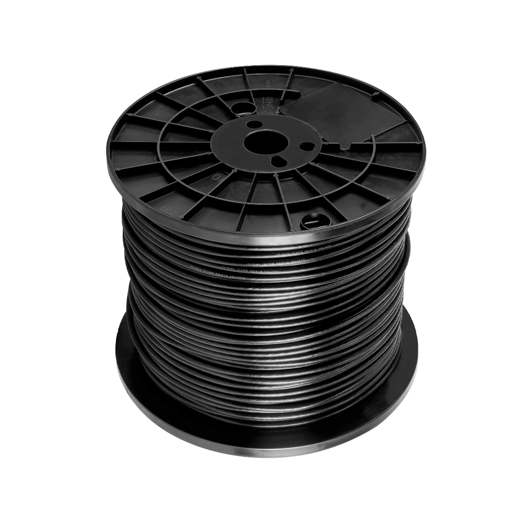 (1965) Cable de microfono por metros negro profesional estereo 3 pines