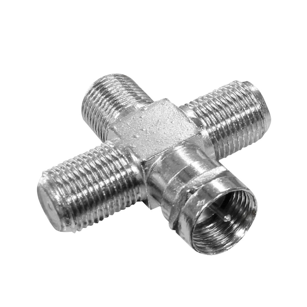 (2024) Conector coaxial en cruz