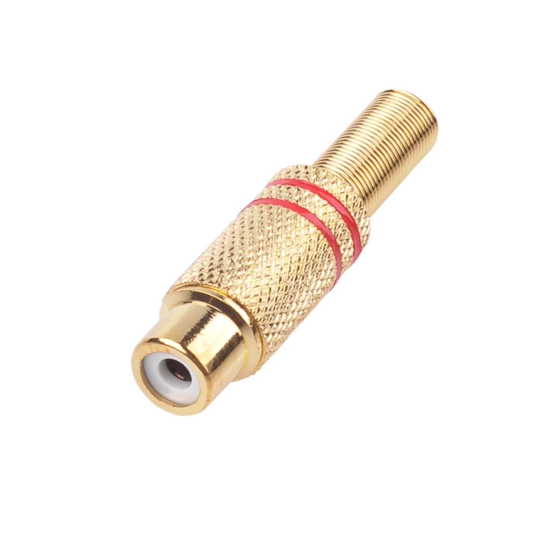 (2049) Conector rca hembra por unidad