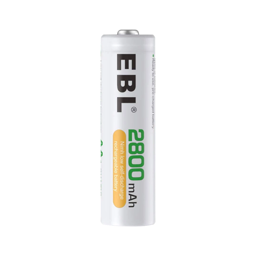 (2327) Baterias recargable AA 2800 mah EBL x unidad