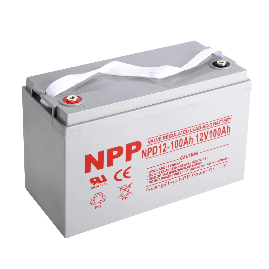 (2410) Batería NPP 12V 100AH Gel ciclo profundo