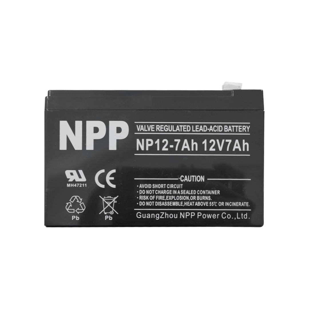 (2406) Batería  NPP 12 v 7 ah acido plomo