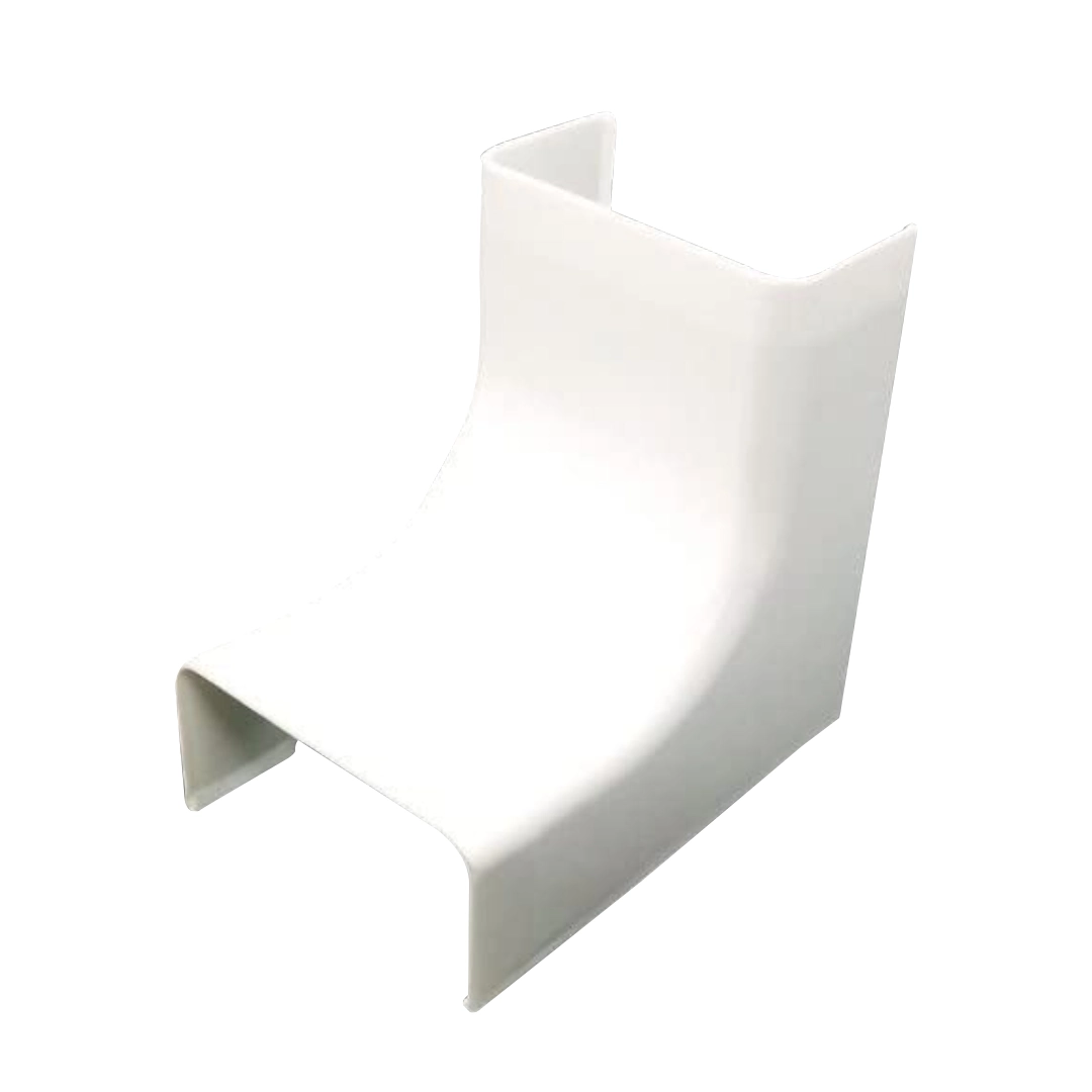 (133) Curva para canaleta interna bticino w11522 paquete de 2 unidades