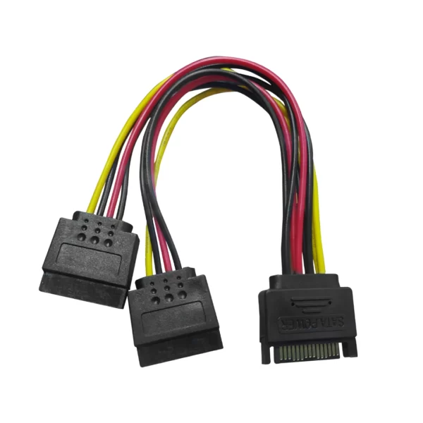 (2422) Cable poder 1 sata a 2 sata