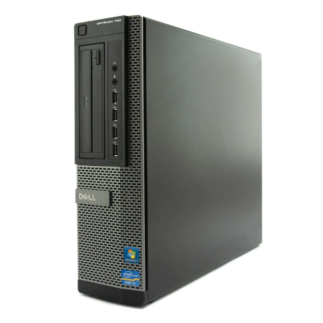 (2456) Dell Optiplex 790 SFF Intel (R) Core (TM) i3- 2100 3.10 GHz 4.00 GB Ram 128GB SSD