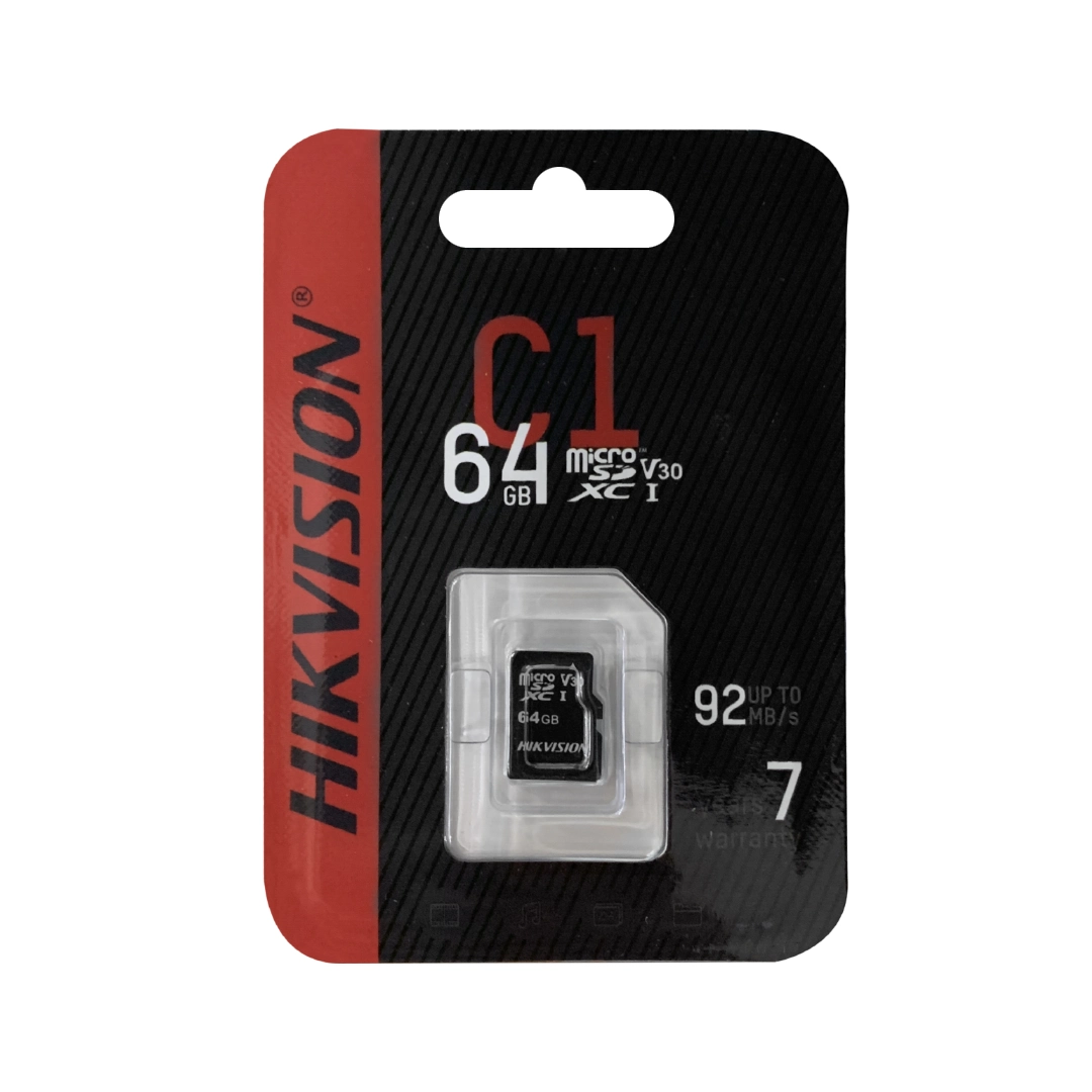 (2480) Memoria micro sd hikvision clase 10 64gb