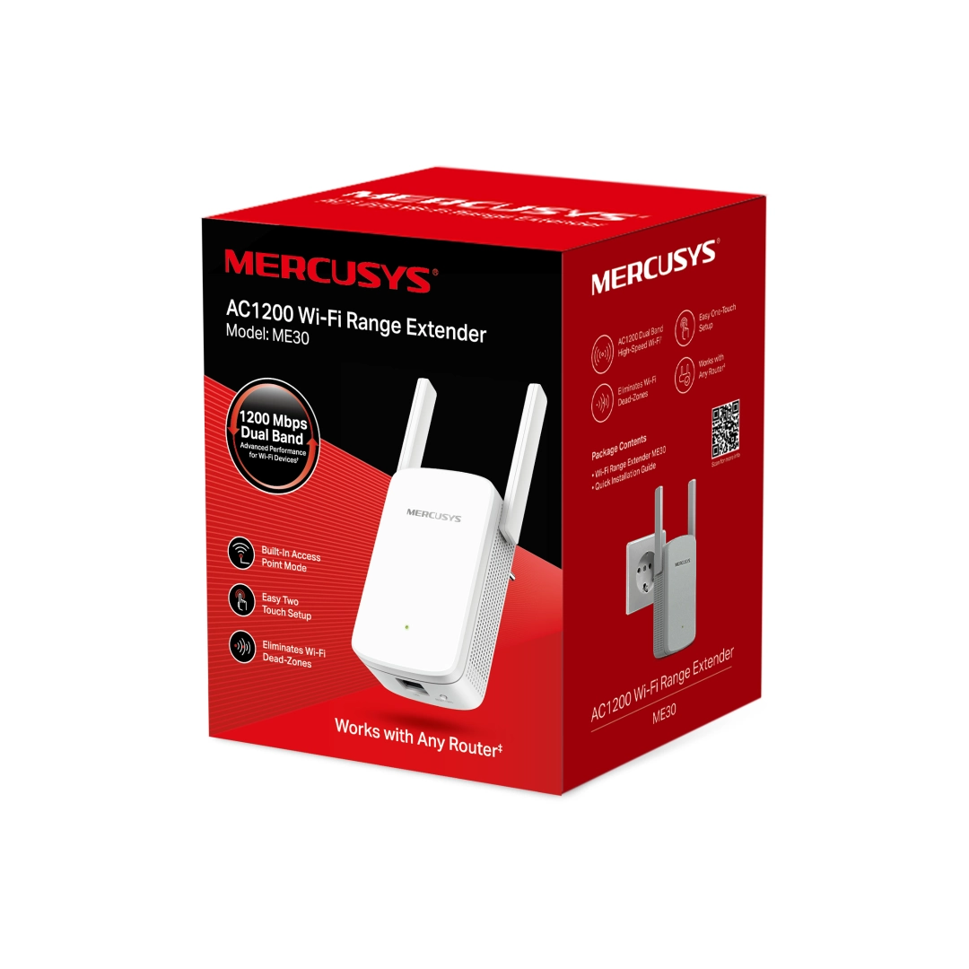 (2620) ME30 Extensor de Red Wi-Fi AC1200