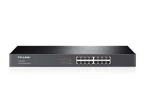 (330) Switch Tp-link 16 puertos 10/100/1000 Gigabit Rack