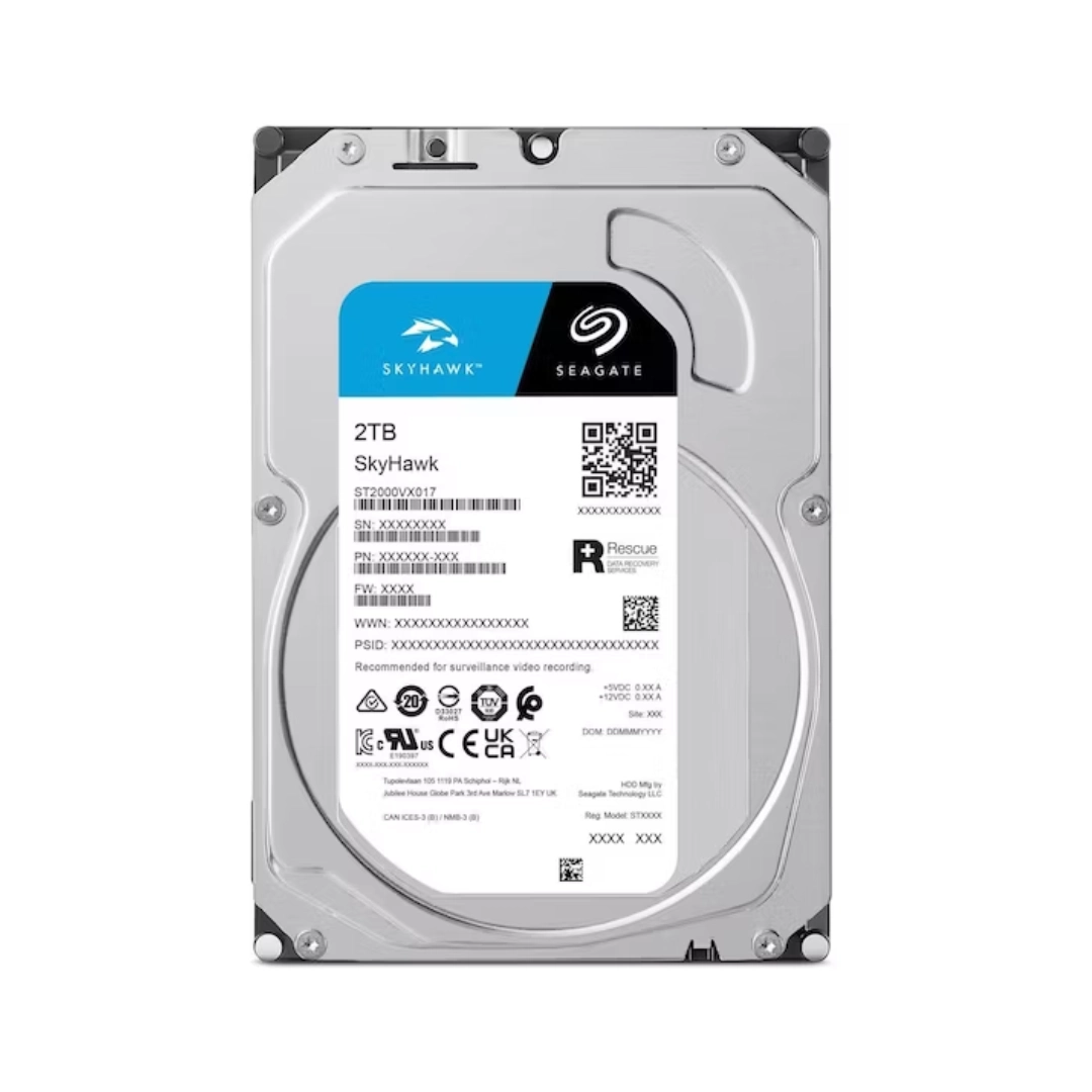 (1162) Disco Duro Seagate 2 TB Skyhawk Surveillance