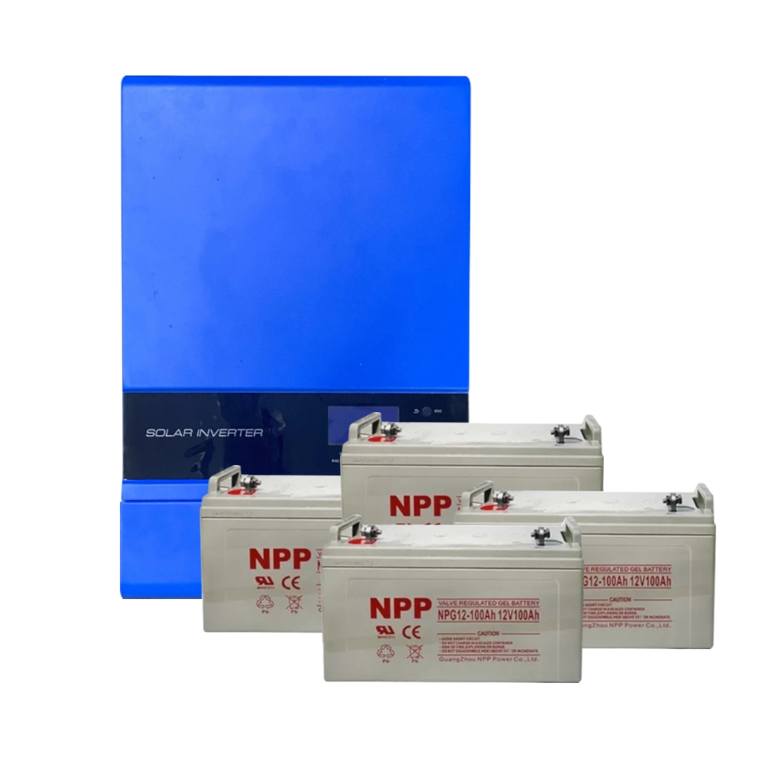 (2741) kit  3kva energía de respaldo  baterías para  consumo de 8amp 110v