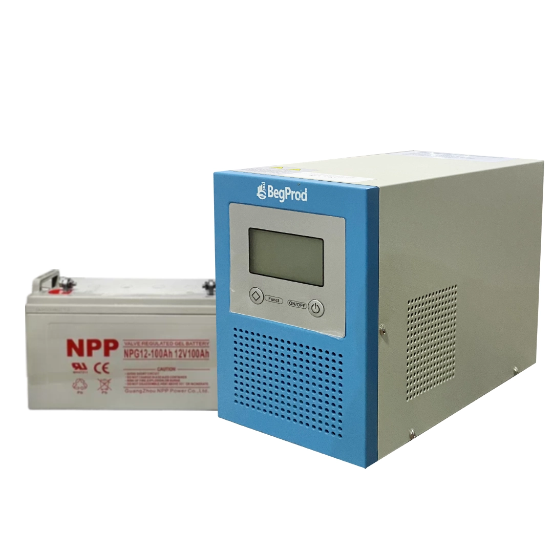 (2746) kit 300w energía de respaldo,  banco de baterías para consumo de 2.5amp 110v