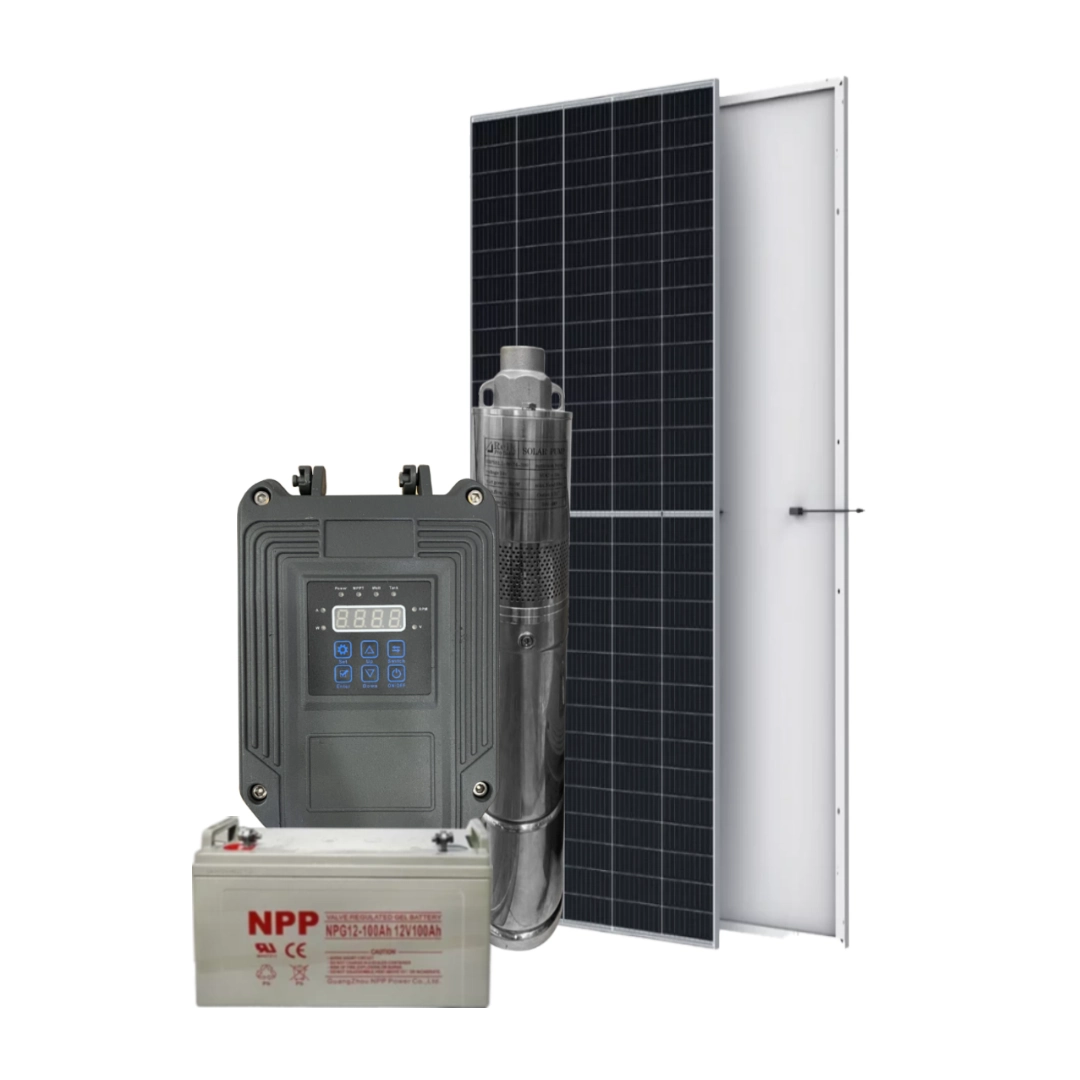 (2758) Kit bomba solar 300w sumergible