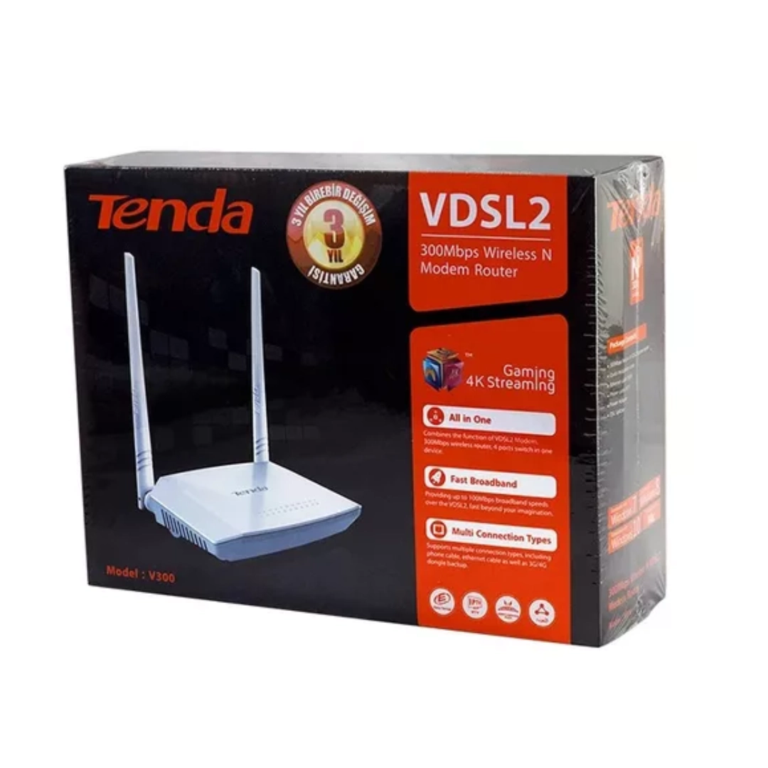 (2762) Modem router Tenda V300 300mbps vdsl2ad