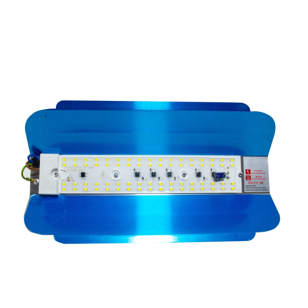 (2833) Lampara reflector aluminio 100w solo 110v antiagua reikpro light por bulto 90 unidades