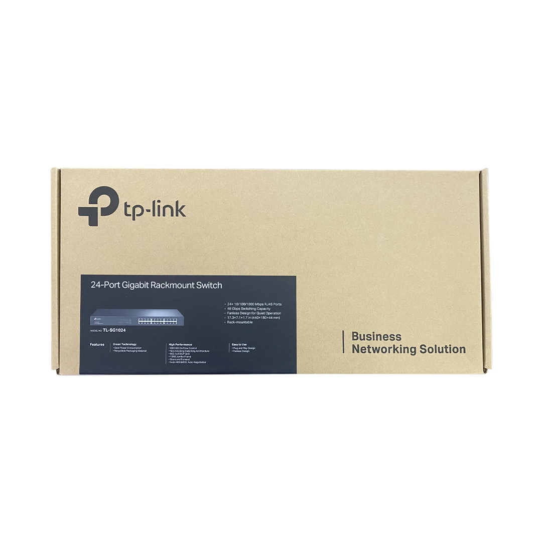 (859) Switch tp-link 24 puertos 10/100/1000 para rack