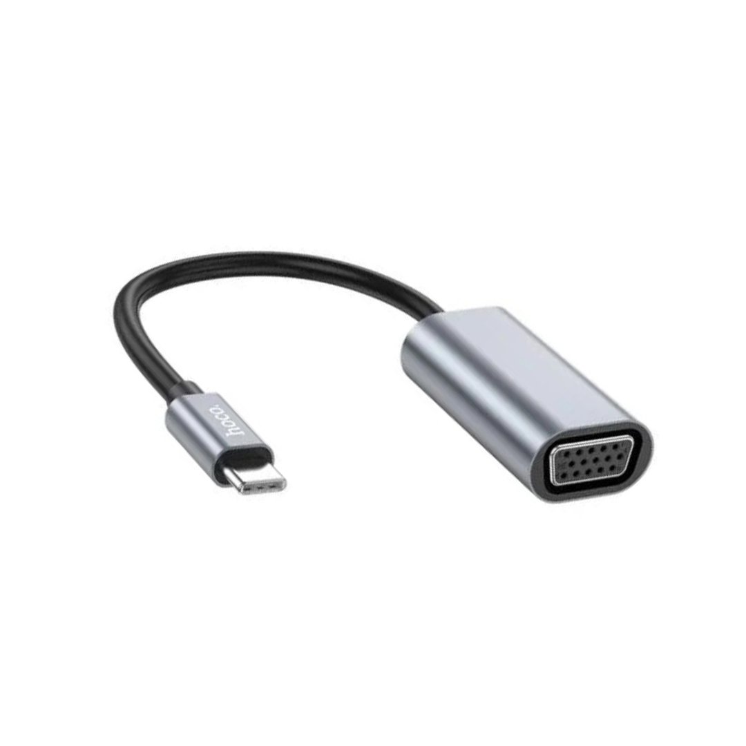 (2949) Convertidor  tipo c a vga  metal Hoco UA21