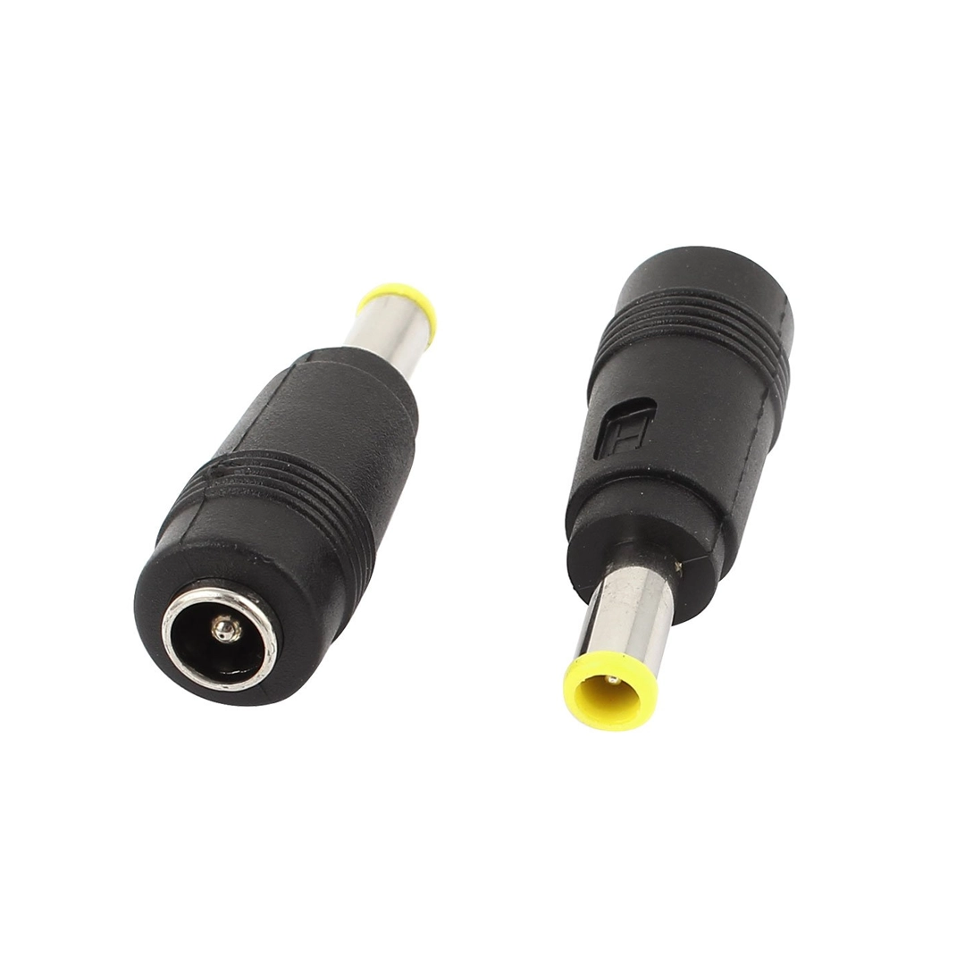 (3144) Adaptador para punta de cargador 5.5mm*2.5mm hembra a 5.5mm*1.7mm macho