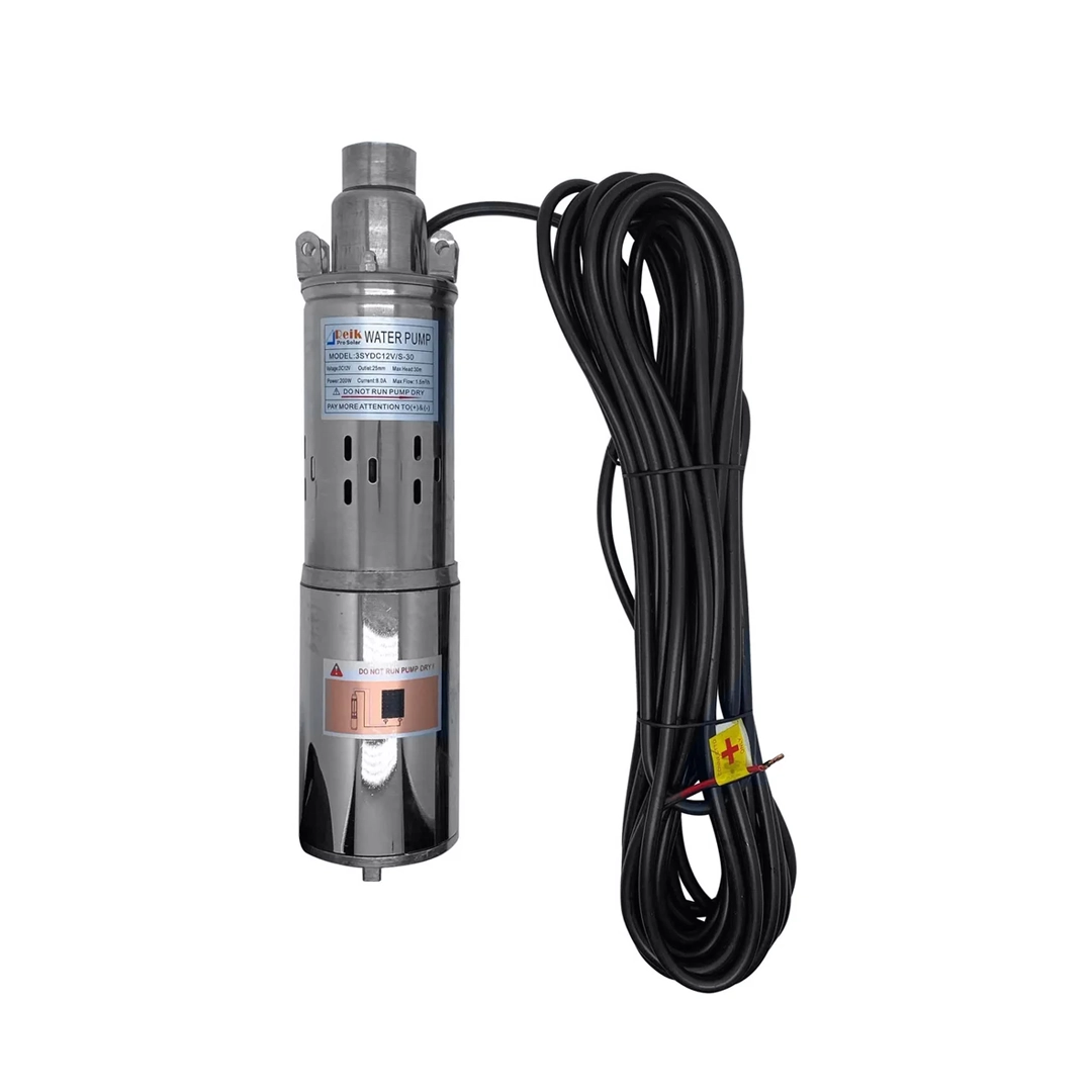 (3178) Bomba de agua sumergible solar 0,27 hp 200w 12v