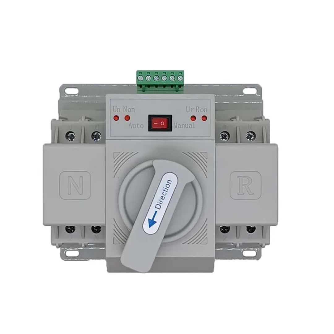 (3240) Transfer switch ats transferencia automatica y manual 2 polo 63a kyq1-63 reikpro