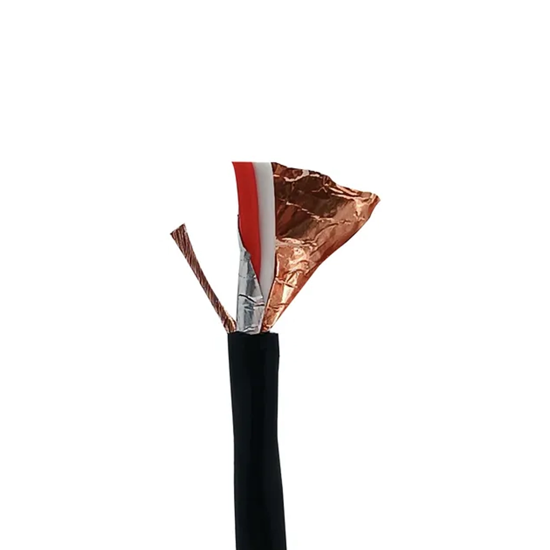 (3274) Cable de audio xlr 3 pines profesional fino gris por metro