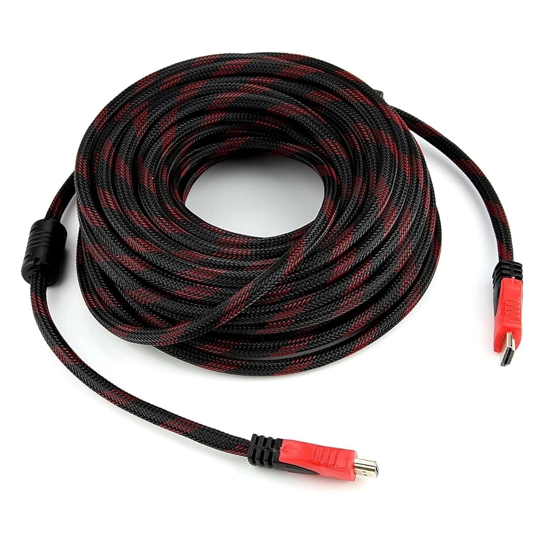 (3299) Cable hdmi 20 metros full hd 1080p bluray 3d ps3 dvd tv