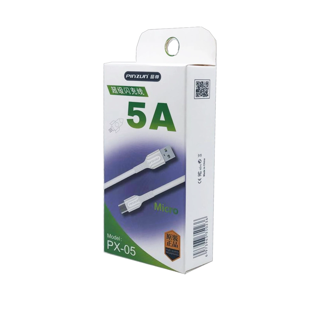 (3329) Cable usb a tipo c  marca litop lx66 120w 1mts grueso