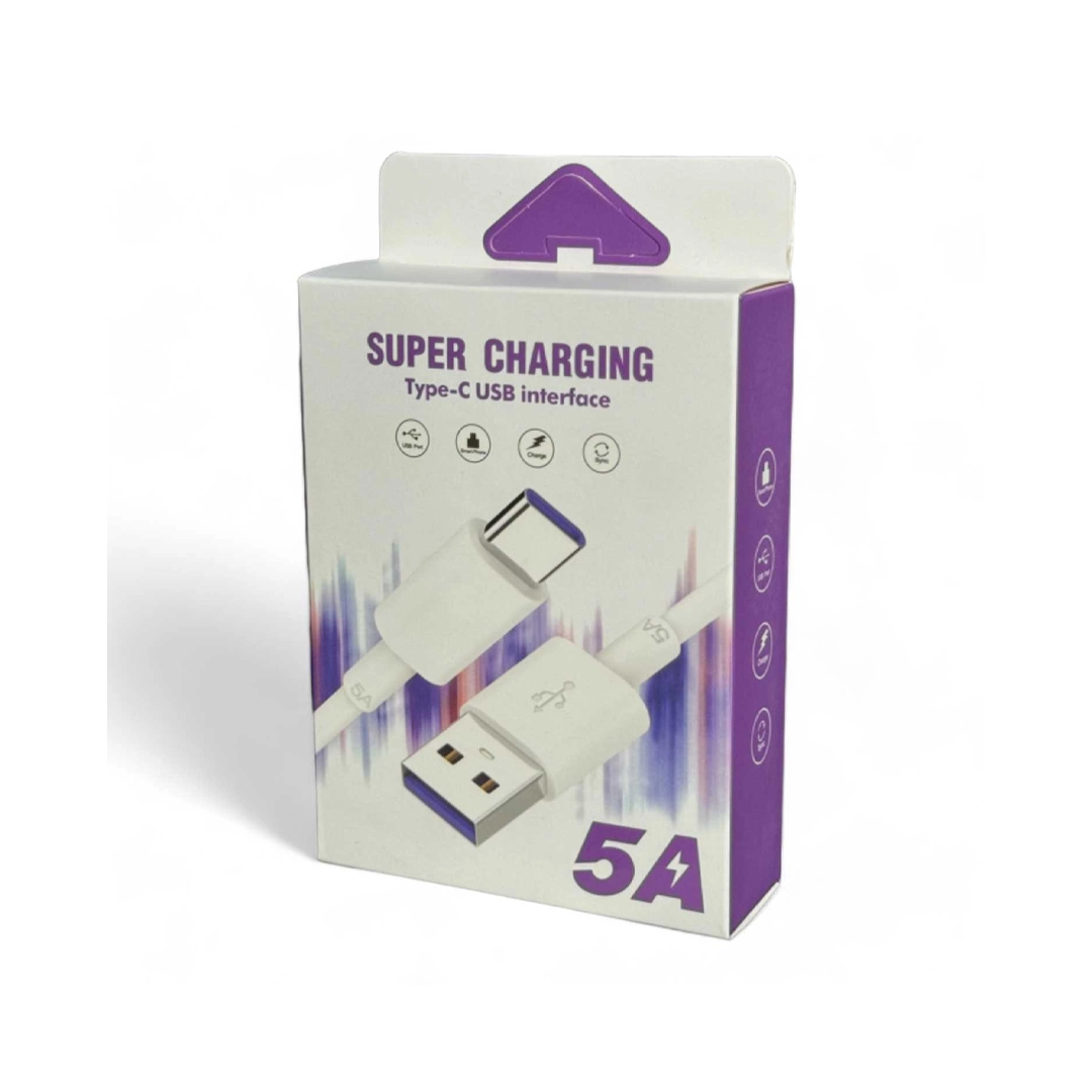 (3331) Cable usb a tipo c marca litio 1m lx-02 5a