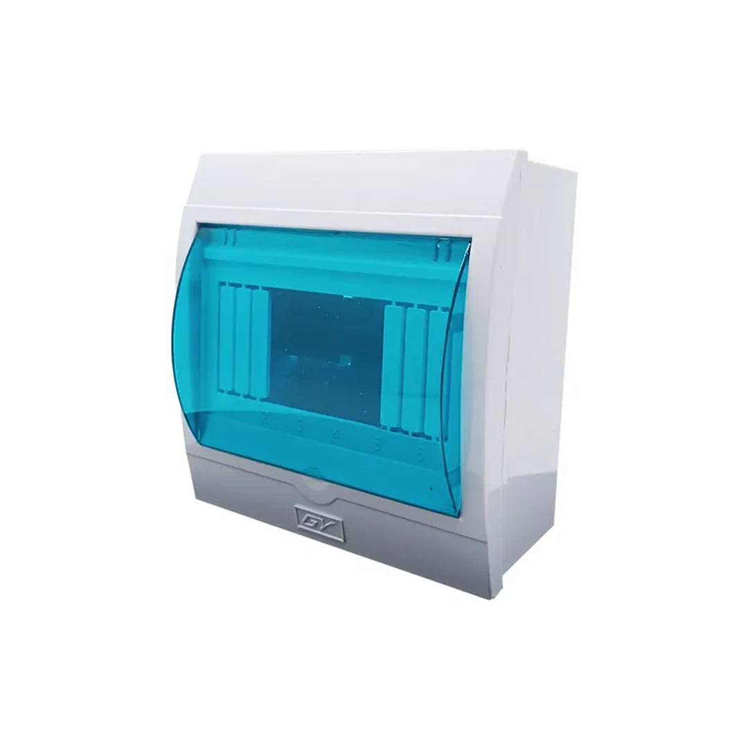 (3351) Caja tablero para breaker superficial 4 polo gy-4