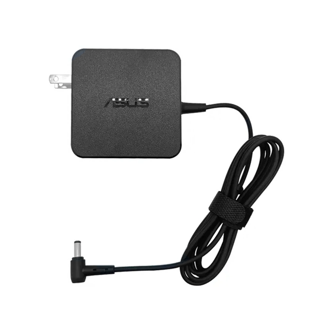 (3364) Cargador de laptop asus 19v 3.42a punta codo 5.5x2.5mm tamaño cuadrado
