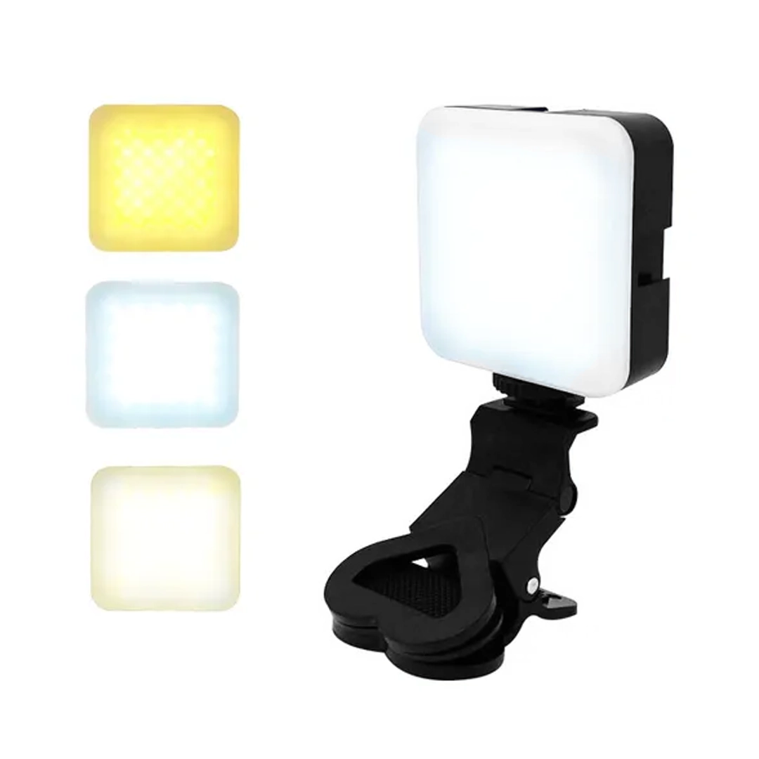 (3502) Panel de luz led mini para teléfono con gancho qx-f1