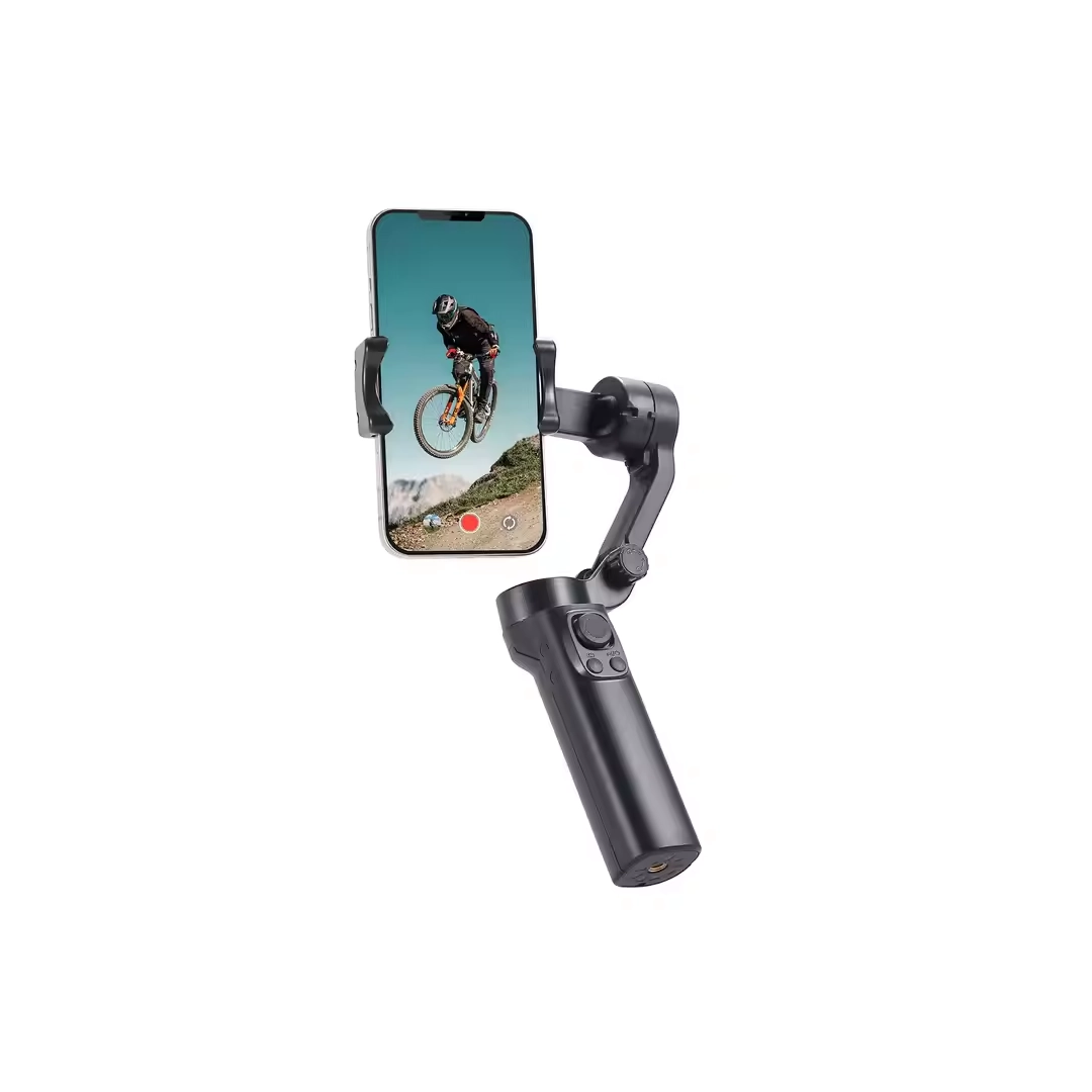 (3546) Soporte estabilizador gimbal para fotografia y grabación teléfono y cámara f5 plus