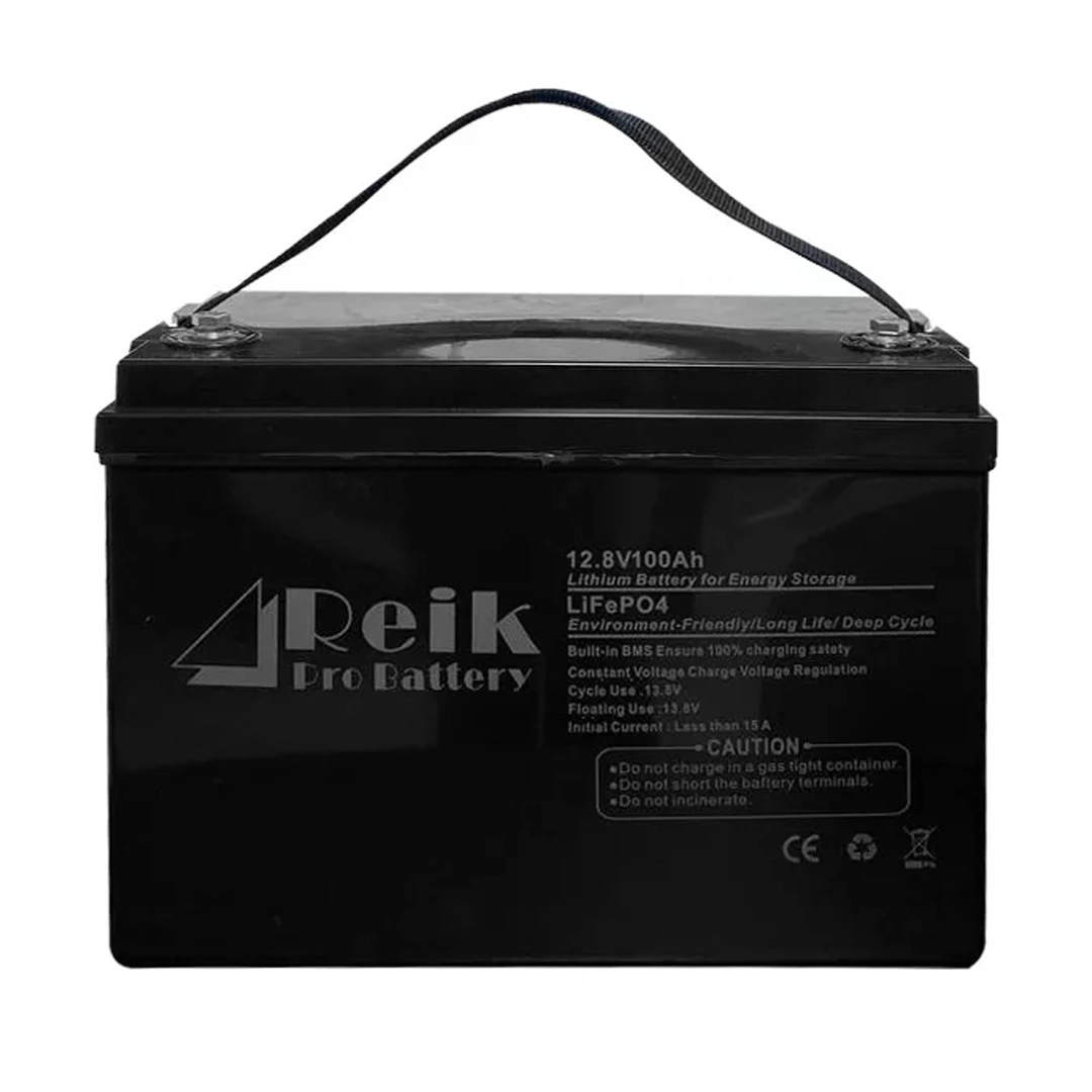 (3627) Bateria de litio lifepo4 12.8v 100ah marca reik