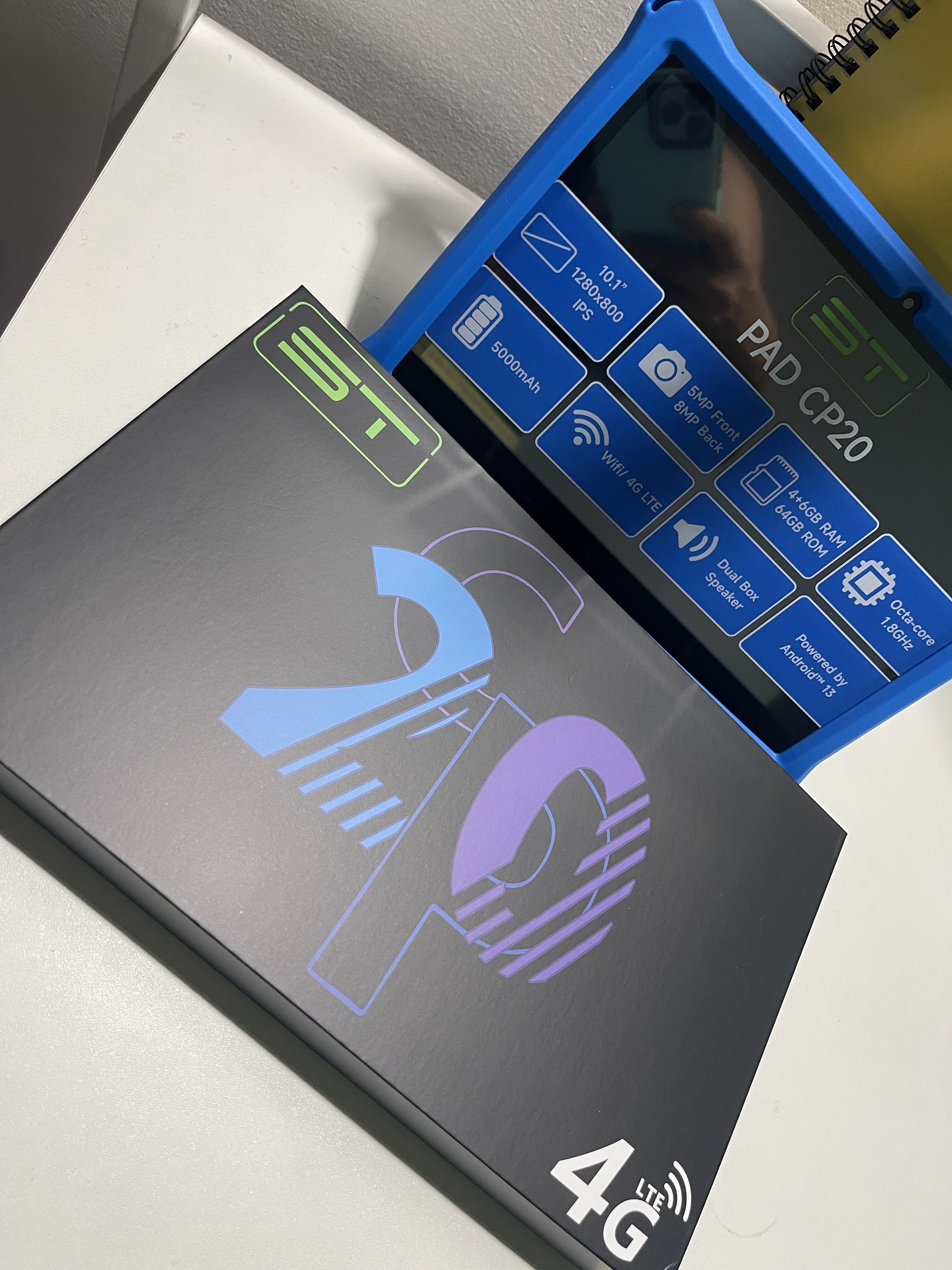 (1301) Tablet para nino con forro, procesador 1.8 Ghz octa core, Memoria 64 GB, memoria ram 4 GB 10 pulgadas,